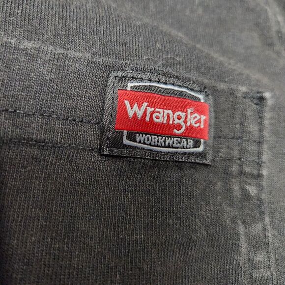 Wrangler Workwear Shirt Men XL Long Sleeve Chore Western Utility Laborer Outdoor - Picture 3 of 7